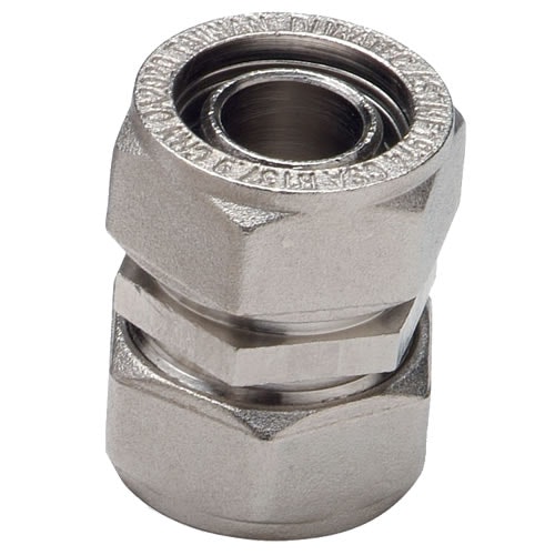 1" D1 Duratec® Nickel Plated Brass Coupling
