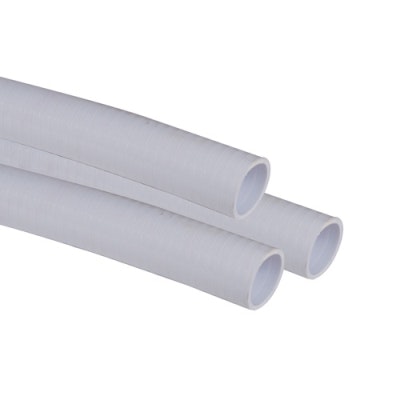 1-1/4" White PVC Flexible Pipe