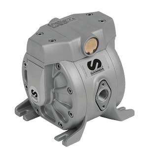 1/2" DF50 Direct Flo 14 GPM Pump with Conductive Aluminum Body & PTFE Diaphragm