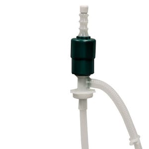 Green PE & LDPE Siphon Pump for 15 to 55 Gallon Containers (2" Buttress Coarse Threads) - 5 GPM