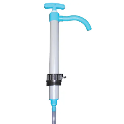 PVC Drum Pump with 16.5" Barrel for 15, 30 & 55 Gallon Drums
