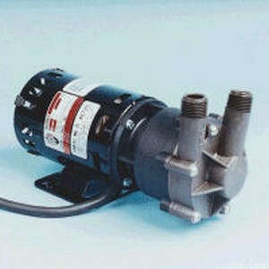 MDK-MT3 March® Magnetic Drive Kynar® Pump with 1/25 HP, 115v Air Cooled Motor
