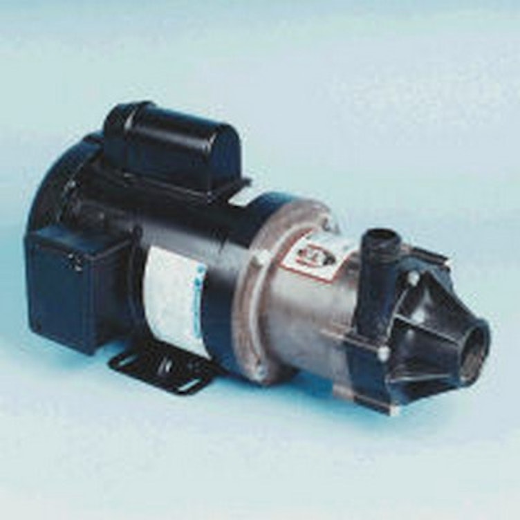 TE-7K-MD March® Magnetic Drive Kynar® Pump with 3/4 HP, 230/460v, 1 TEFC Motor