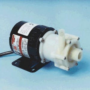 AC-2CP-MD March® Magnetic Drive Polypropylene Pump with 1/40 HP, 115v Air Cooled Motor