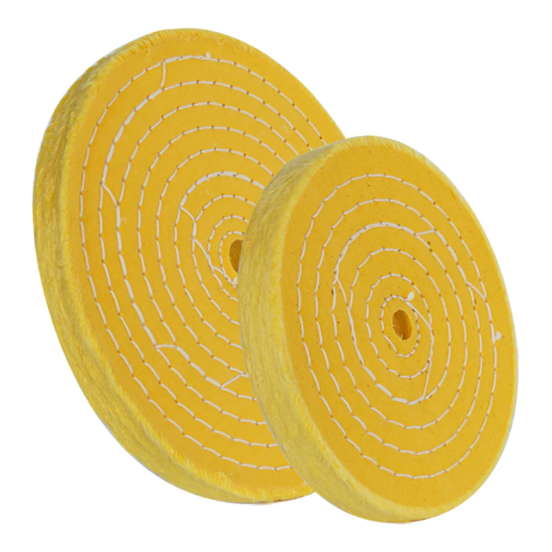 Treated Spiral Sewn Buffing Wheels