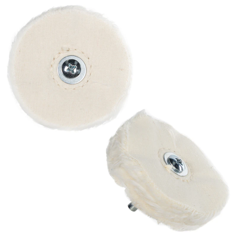 Single-Stitched Mounted Buffing Wheels