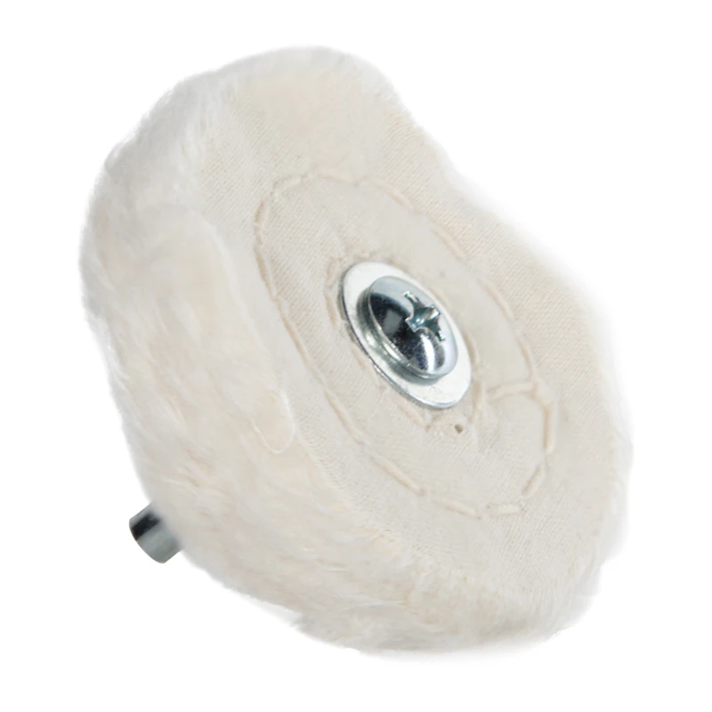 2.5" 35 Ply Spiral Sewn Mounted Buffing Wheel
