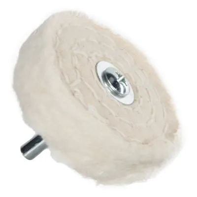 2.5" 60 Ply Spiral Sewn Mounted Buffing Wheel