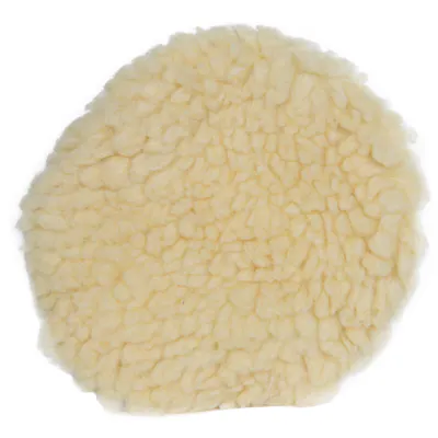 6-1/2" Industrial Wool Polishing Bonnet