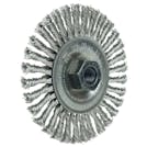 4" Dia. x M10x1.25 Arbor Hole Roughneck® Stainless Steel Stringer Bead Wheel