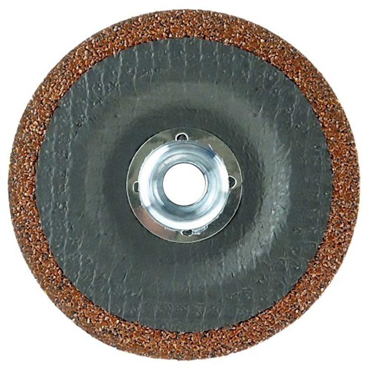 4-1/2" Dia. x 1/4" Thickness x 5/8"-11 Hub Weiler® Tiger® Ceramic Grinding Wheel - Type 27
