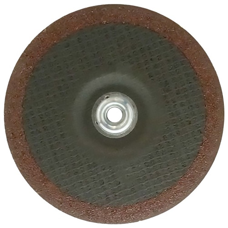6" Dia. x 1/4" Thickness x 5/8"-11 Hub Weiler® Tiger® Ceramic Grinding Wheel - Type 27