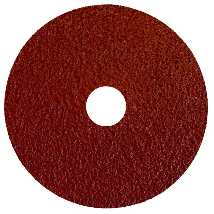 4-1/2" Dia. x 7/8" Arbor Hole x 36 Grit Standard Abrasives™ Aluminum Oxide Resin Fiber Disc