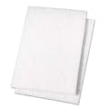 6" x 9" White Non-Abrasive Cleaning Pads