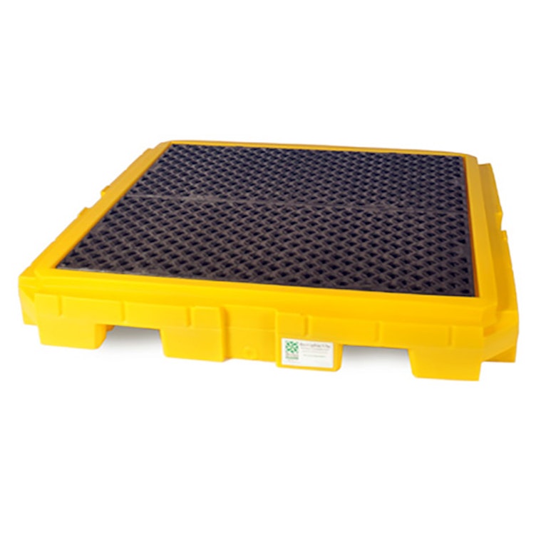 UltraTech Ultra Spill Containment Pallet Plus, P4 4-Drum Model