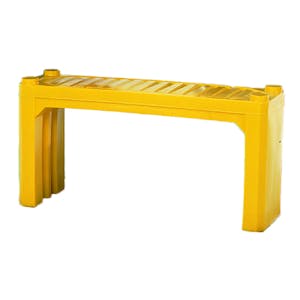 UltraTech Yellow Ultra Spill Containment Stacking Shelf