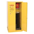 55 Gallon 1-Drum Vertical Manual Close Cabinet - 31-1/4" x 31-1/4" x 65"