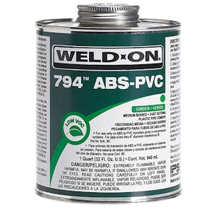 Quart Green IPS® Weld-On® 794™ ABS–PVC Transition Cement