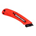 S5™ Left Handed Safety Cutter with 1 Blade & Film Cutter - Red