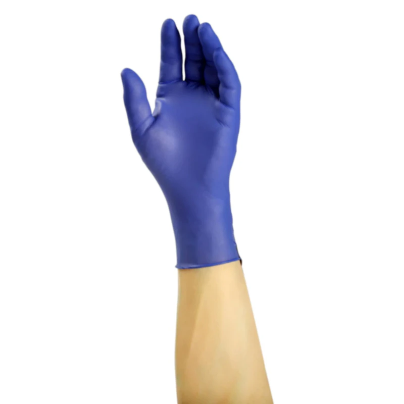 Exam-Grade Grape Grip Nitrile Disposable Gloves