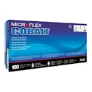 Extra Large Microflex® Cobalt® N19 Blue Nitrile Gloves (100 per box)