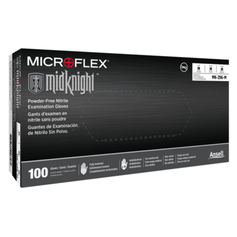 Microflex® MidKnight® MK-296 Disposable Gloves