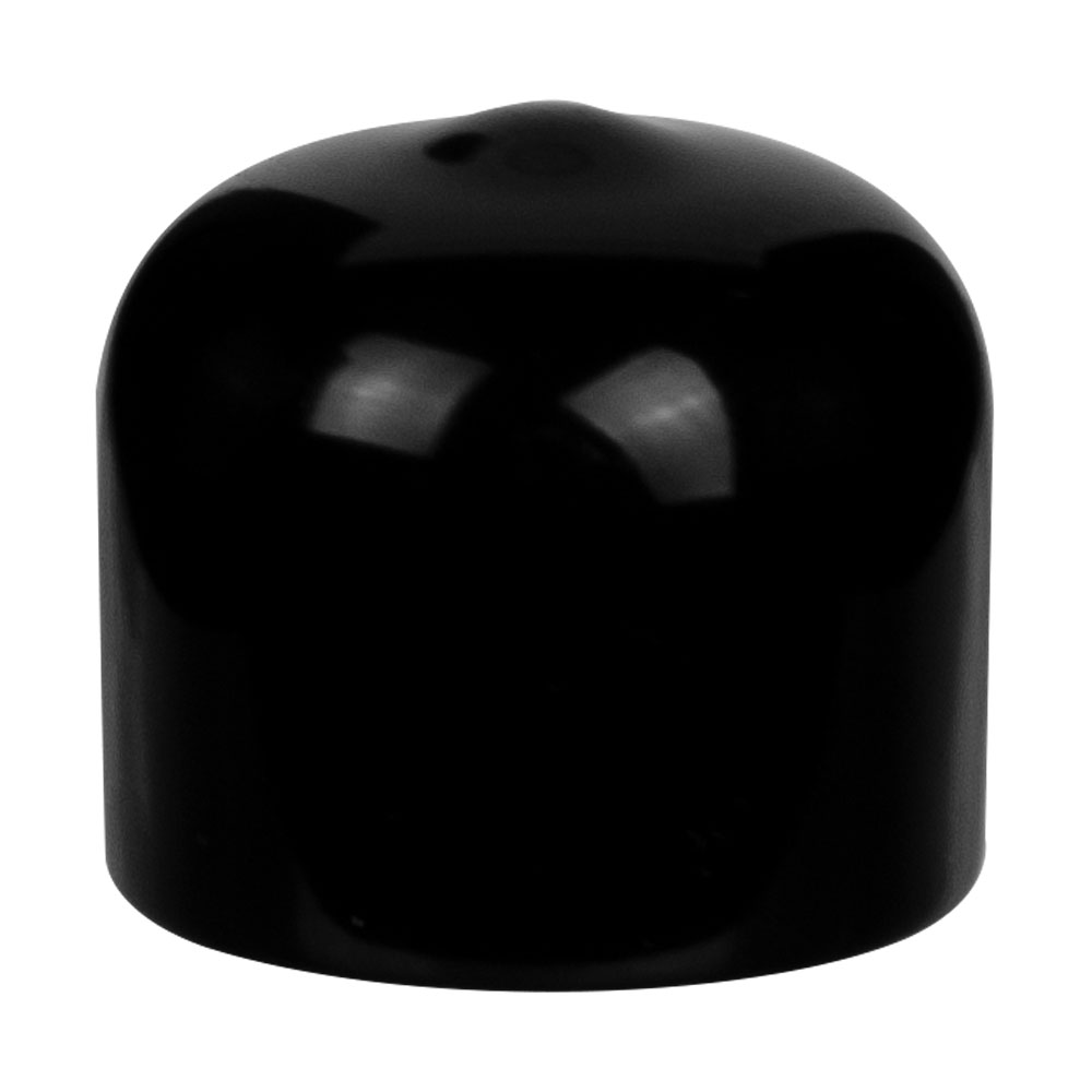 Black Vinyl Cap - 5/8