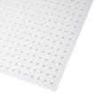1/8" x 48" x 48" Polypropylene Perforated Sheet with Staggered Rows - 3/16" Holes on 5/16" Centers