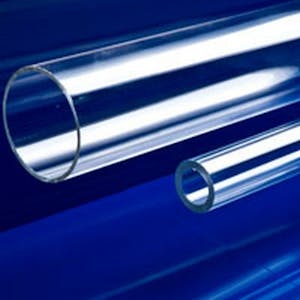 Clear Extruded Acrylic Tubing 1-1/2" to 6" OD