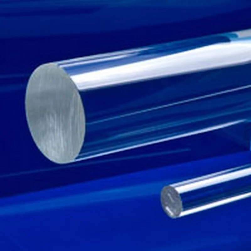 1" Diameter Clear Cast Acrylic Rod