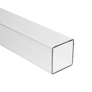 Clear Square Polycarbonate Tube