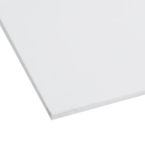 1/8" x 48" x 48" White PVC Sheet