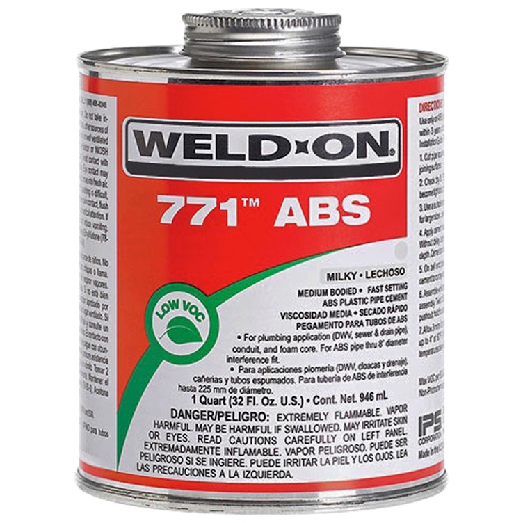 1 Quart IPS® Weld-On® 771™ ABS Cement