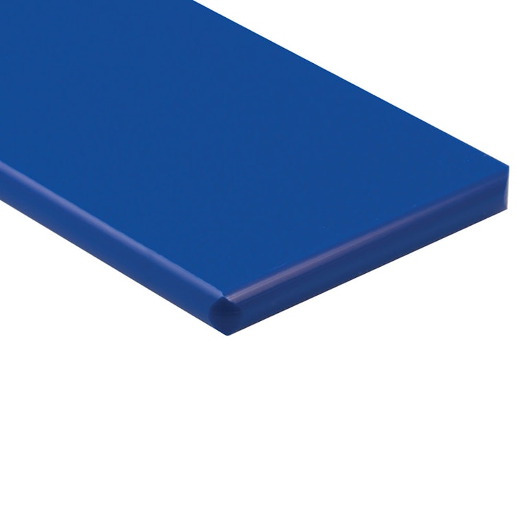 1/4" x 24" x 24" Blue ColorBoard® HDPE Sheet
