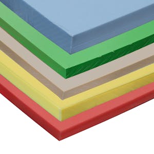 HDPE Plastic Cutting Board- High Density Polyethylene Sheet – White & Black  Thin Opaque Board – Smooth Flat Surface Plastic Cutting Sheet -  CONRADSHOPPING