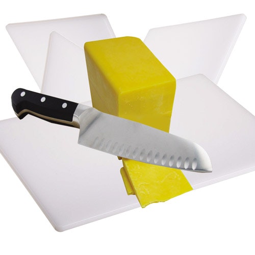 White Cutting Board for Dairy Products