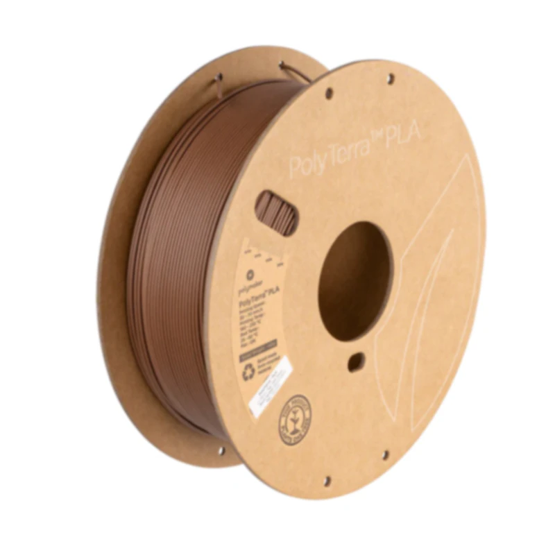 1.75mm Dia. Earth Brown PolyTerra™ PLA 3D Printing Filament