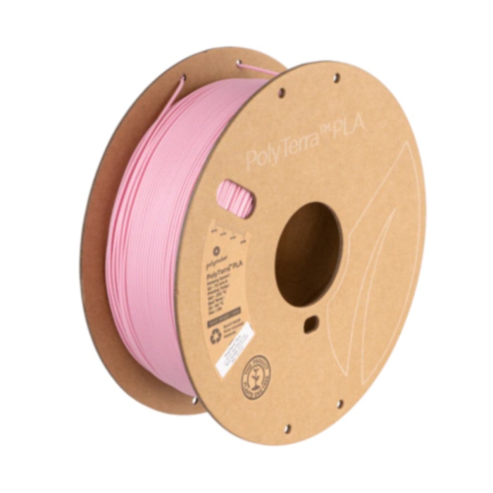 1.75mm Dia. Light Pink PolyTerra™ PLA 3D Printing Filament