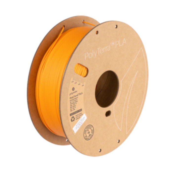 1.75mm Dia. Orange PolyTerra™ PLA 3D Printing Filament