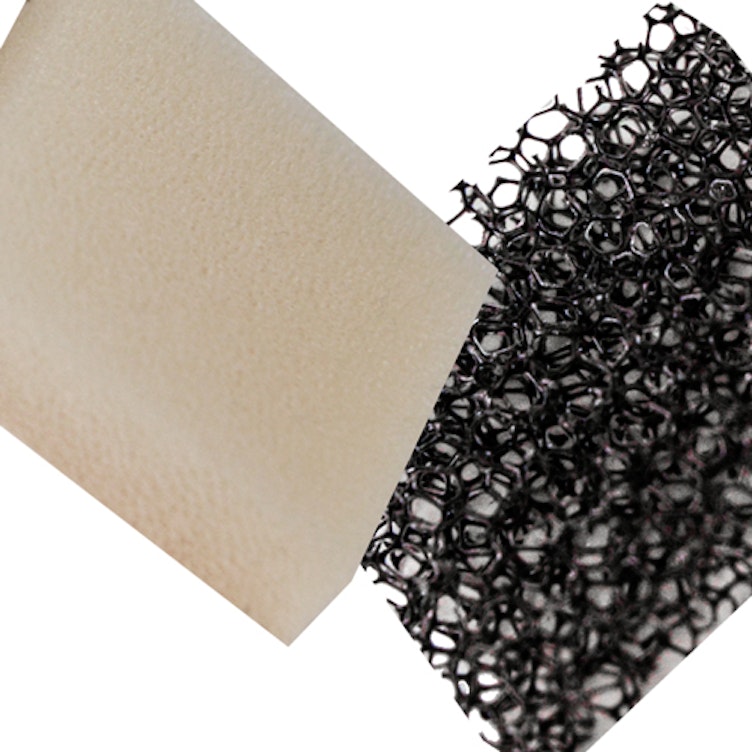 Open Cell Foam Padding: 2 Thick Open Cell Foam - Round