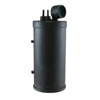 400cc Carbon Canister for 4, 5 & 6 Gallon CARB/EPA Tanks - 3/16" Tank Port x 3/16" Purge Port