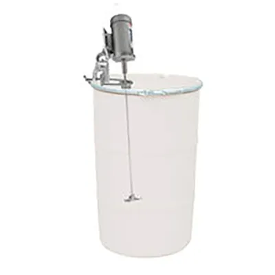 Dual Blade Air Mixer with 1/3 HP Air 0-3000 RPM Motor