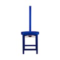 Blue Powder-Coated Steel Tank Stand for Domed 54" Diameter Tank