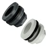 2" Loose Polypropylene Heavy Duty Fitting with EPDM Gasket THD x THD - 3-3/16" Hole Size