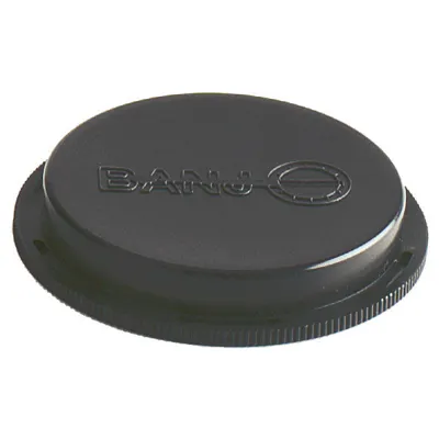 2" FNPT Banjo® Black Fiberglass-Reinforced Polypropylene Valve Cap