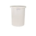 4 Gallon Natural Tamco® Crock with Cover - 11" Dia. x 13" High