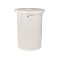 10 Gallon Natural Tamco® Crock with Cover - 13" Dia. x 20" High