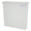12 Gallon Natural Polyethylene Tamco® Tank - 24" L x 4" W x 30" Hgt. (Cover Sold Separately)