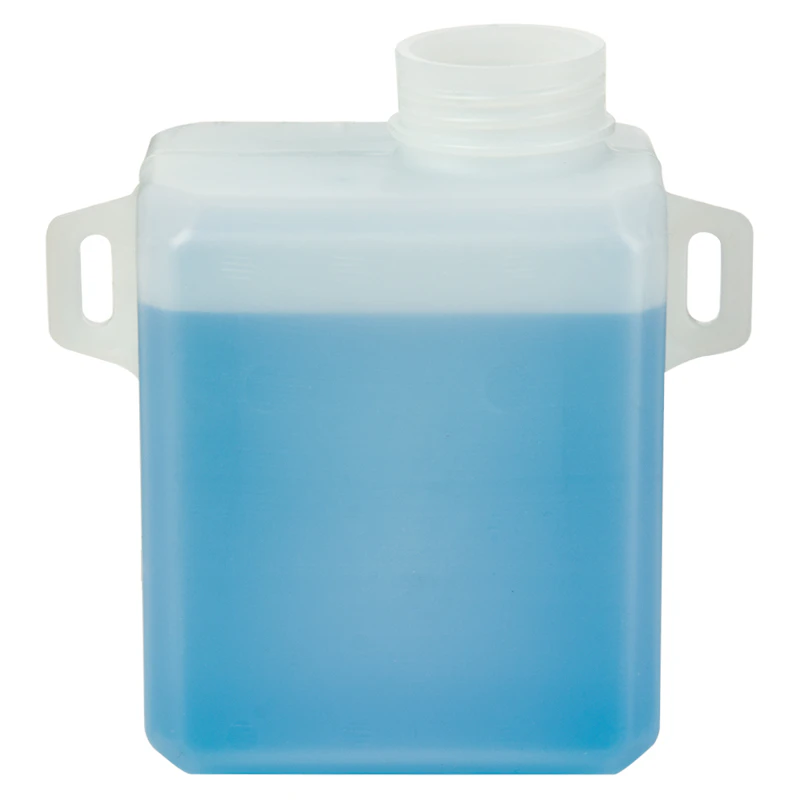 0.75 Quart Natural HDPE Multi-Purpose Tank with Mounting Tabs & 1.625" Neck Dia. (Cap Sold Separately)