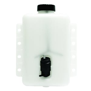 Superio 6.25 Quart Clear Plastic Storage Bin with Lid, Non-Toxic